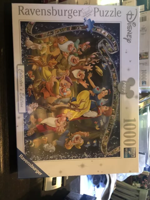 New! Ravensburger Disney Snow White Collector's Edition 1000 Piece Jigsaw Puzzle