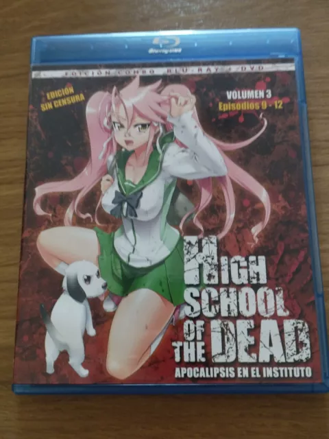 Gakuen mokushiroku: Highschool of the dead (2010) Japanese dvd movie cover