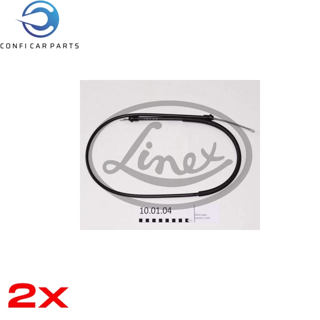 Handbremsseil Bremsseil Paar Hinten Linex 100104 2Pcs P Neu Oe Qualit�T