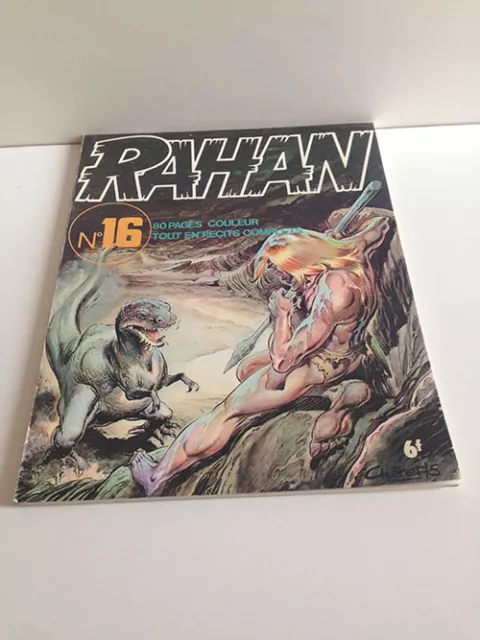 RAHAN  1ère Série    RAHAN   N° 16  Excellent état     mai9