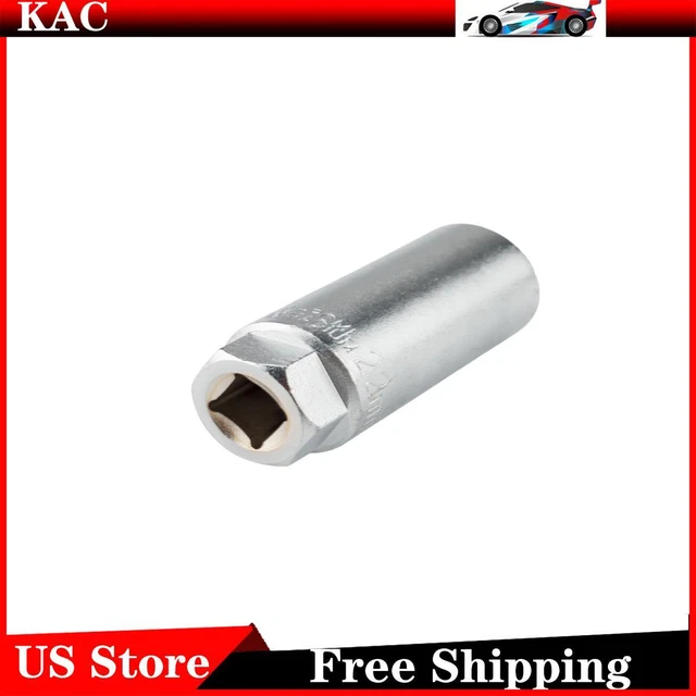 7/8'' 22mm Oxygen Sensor Socket Wrench 3/8" Driver Offset Remover Socket Tool