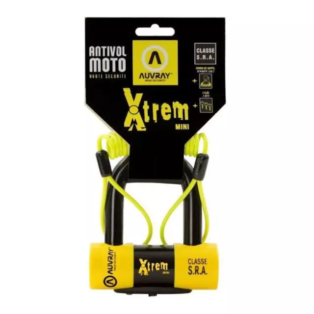 AUVRAY Bremsscheibenschloss Xtreme Mini U LOCK Xtrem Min SRA ART4