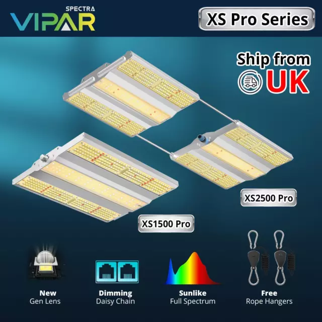 VIPARSPECTRA XS1500 XS2500 Pro LED Grow Lights Full Spectrum Indoor Veg Flower 2