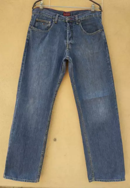 Tommy Hilfiger Red Label Premium Vintage W33 L32 jeans uomo G9586