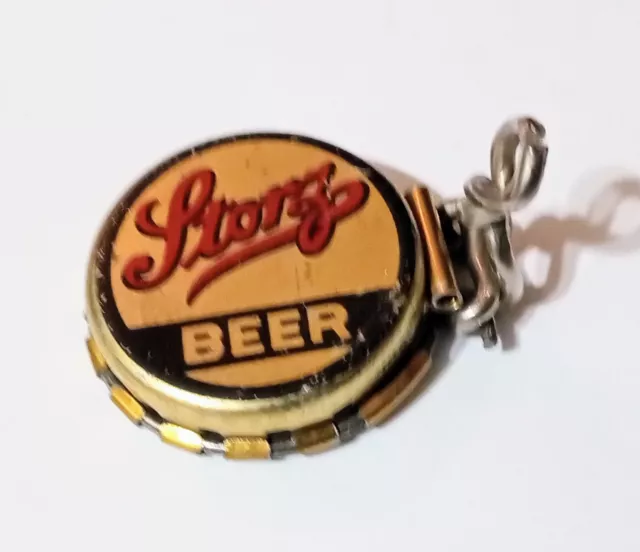 VINTAGE STORZ BEER "KORK N SEAL" RESEAL BOTTLE CAP...Omaha, Nebraska