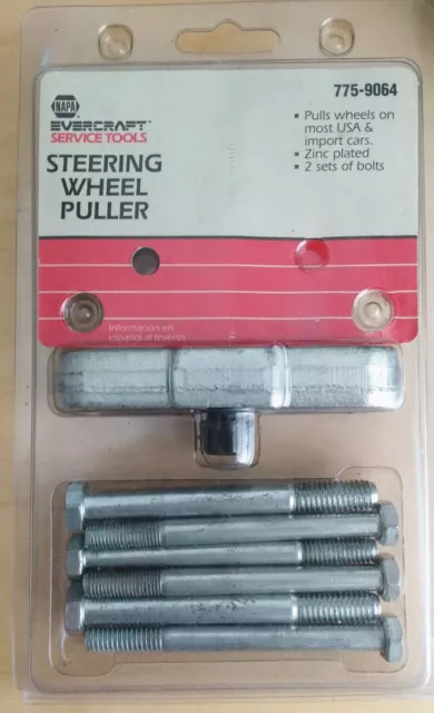 STEERING WHEEL PULLER Napa Evercraft 775 9064 New In Box Sealed