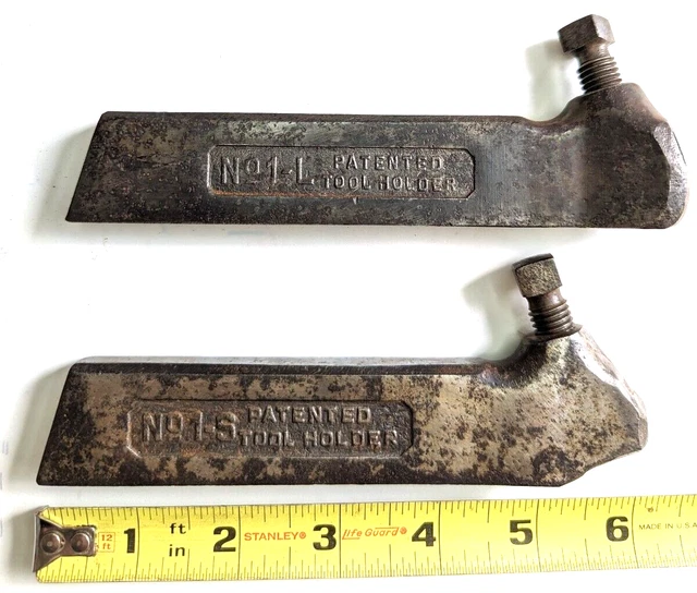k) ARMSTRONG NO. 1-L , 1-S TURNING TOOL HOLDERS