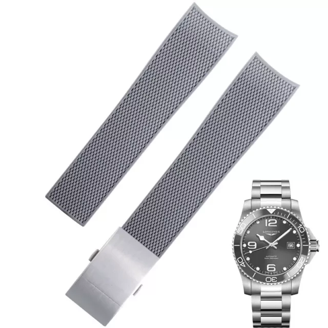 Bracelet caoutchouc sales longines hydroconquest