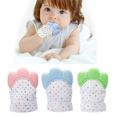 Gant De Dentition En Silicone Pour Bebe Gant De Succion Des Doigts Jouet Eur 8 34 Picclick Fr