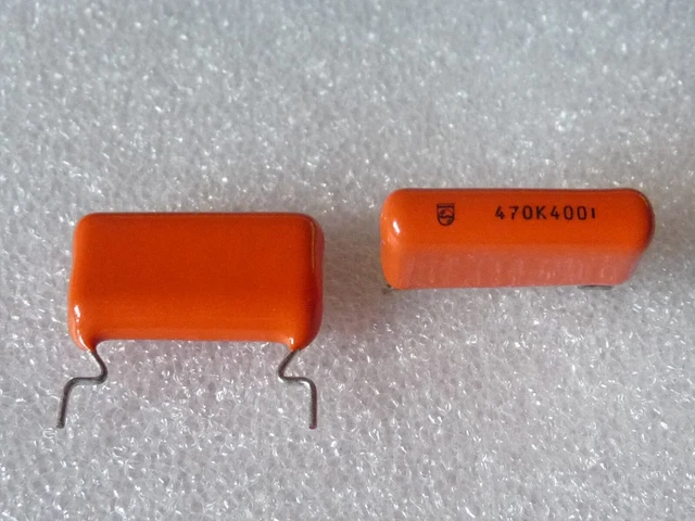 Moteur M47 Lot De 10 - Condensateur 250v DC 470nF 0.47µF 0.47MF 10