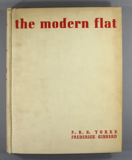 The Modern Flat FRS Yorke 1st edition 1937 ex Finn Juhl's library
