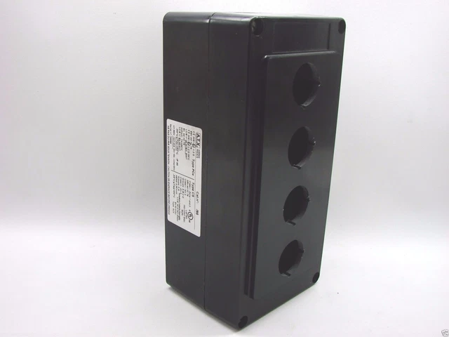 A.T. X. France 4-Button Control Station Type CS UL Listed NEMA 3,3R,4,4X-116/151