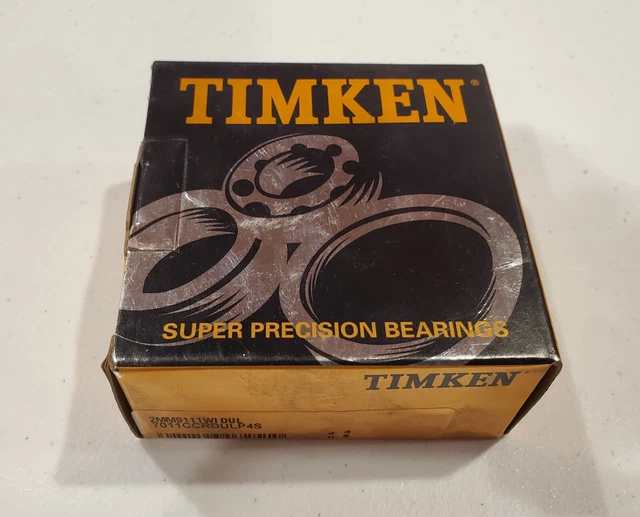 TIMKEN Fafnir 2MM9111WICRDUL Super Precision Ball Bearing 7011CCRDULP4S