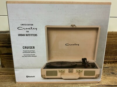 URBAN Outfitters CROSLEY Limited Edition Teddy Pelliccia/Borg giradischi 