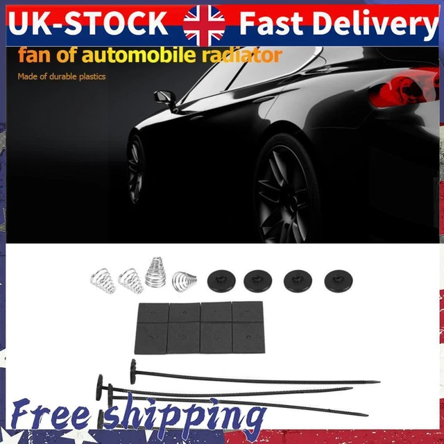 1 Set Car Electric Cooling Radiator Fan Mounting Tie Rod Kit Bracket Universal