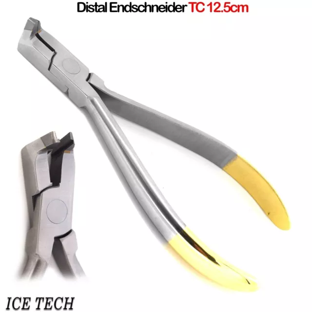 TC Distal Cutter End Drahtschneider Endschneider Dental KFO Zange plier NEU