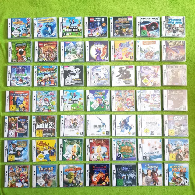 Die besten Nintendo DS Spiele (mit und ohne OVP) (z.B. Pokemon,Mario,Zelda) VA!