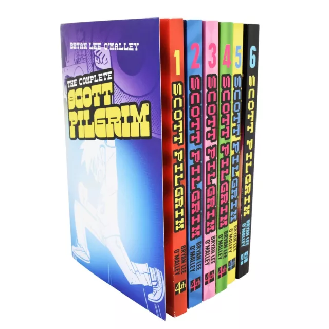 Scott Pilgrim 6 Books Collection by Bryan Lee O'Malley - Ages 13-16  - Paperback