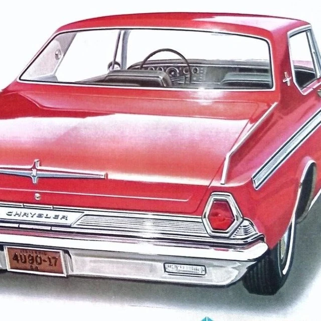 1964 Chrysler 300 2-Door Hardtop Original Print Ad Rally Car Championship Wins