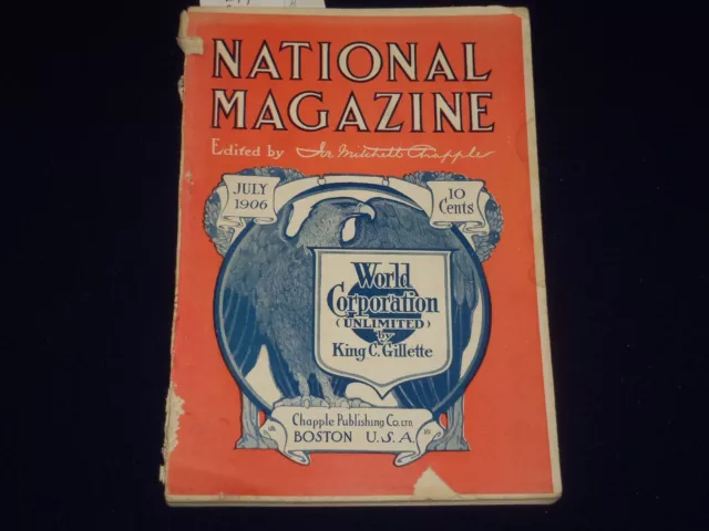 1906 July National Magazine - Great Illustrations - Coca-Cola Ad - St 5466