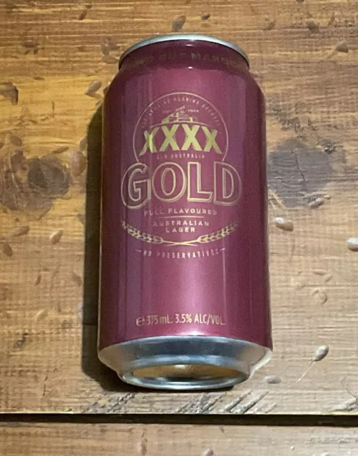 XXXX Gold State Of Origin Official Beer Can Maroons Empty FREE POSTAGE