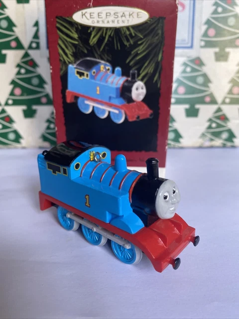 Thomas The Tank Engine Noël Poinçon Souvenir Ornement En Boîte