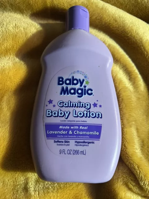 Baby Magic Calming Baby Lotion Lavender And Chamomile 9 FLOZ new