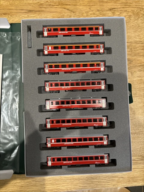 KATO RHB 8-CAR Coach Set EW-1 £70.00 - PicClick UK