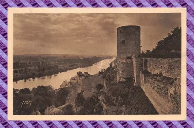 CPA 37 - Chinon Tour of / The Mouloin and The Valley Of La Vienna