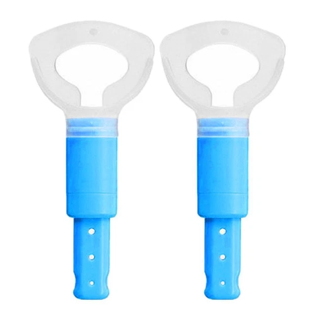 Weight Loss Lung Abdominal Breathing Trainer Slimming Face Lift Tool (Blue) FS2#