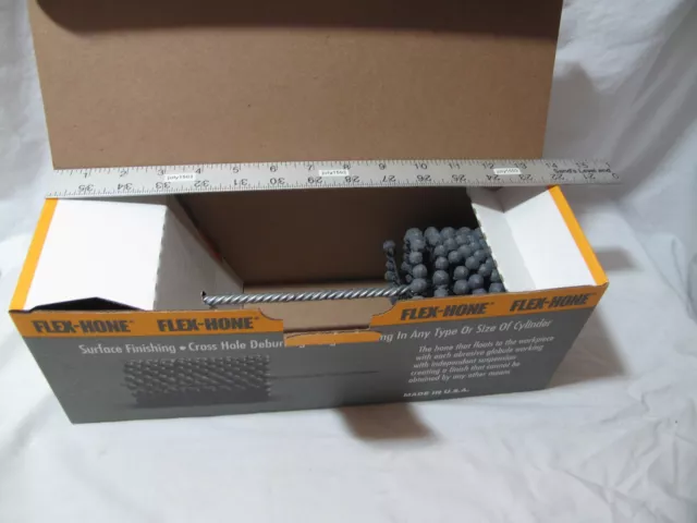 (1) NEW  3-1/2" 240 grit Flexible Cylinder Hone Bore Diameter Ball Engine Flex
