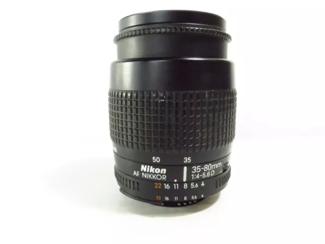 Nikon Nikkor 35-80MM f4-5.6D AF Zoom Lens w/ Tiffen 52mm Sky 1A Filter
