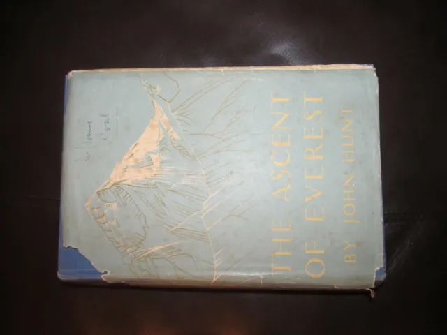1953 1st Edition "The Ascent of Everest" by Sir John Hunt