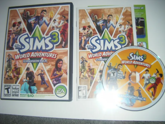 Sims 3: World Adventures  ( PC ) The Sims my sims windows mac