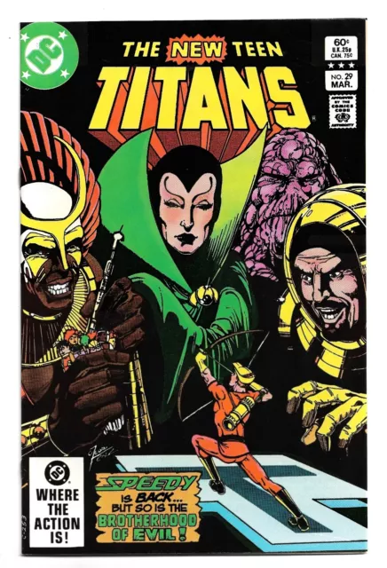 NEW TEEN TITANS #29 George Perez art DC Comics 1983