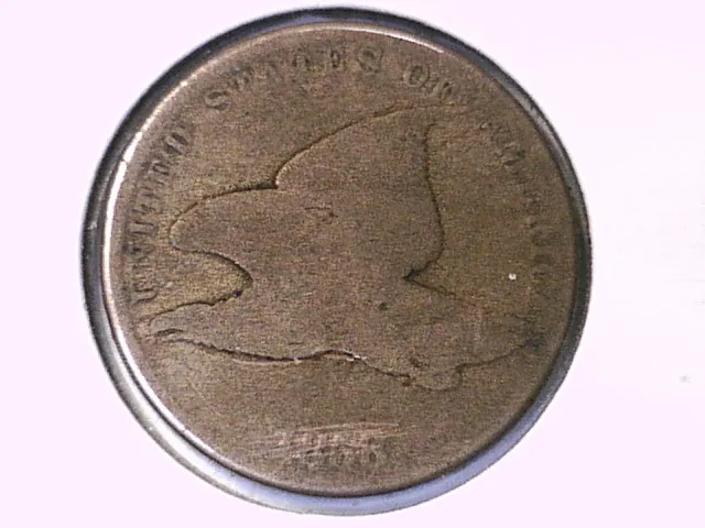 1858 Flying Eagle Cent Genuine Raw Ungraded 00488