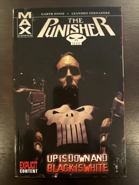 The Punisher Up Is Down And Black Is White Graphic Novel Marvel Comics TPB Vol 4