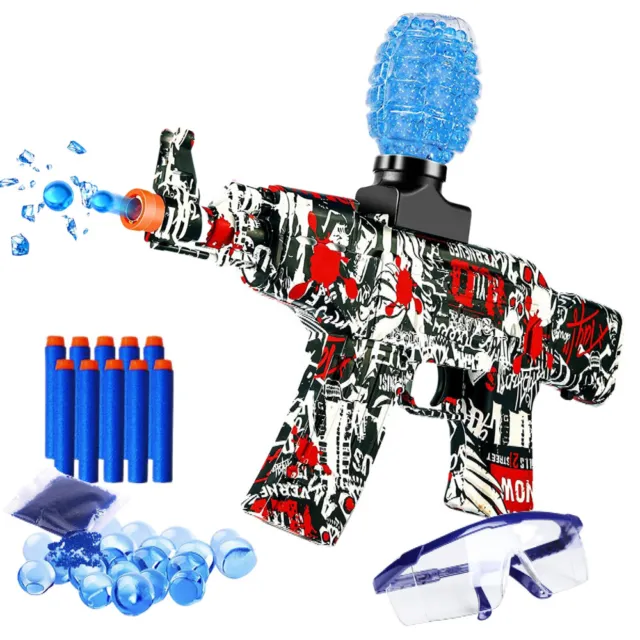 Automatic Electric Gel Ball Blaster Eco-Friendly Water Bead Blaster Gun Toy Game