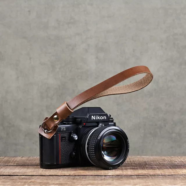 Hawkesmill Horween Leather Camera Wrist Strap - Oxford, Unbranded