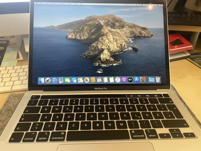 Apple MacBook Pro 13,3 Zoll (512GB SSD, Intel Core i5 10. Gen, 3,80 GHz, 16GB) L
