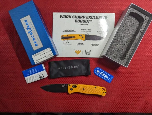 Work Sharp Exclusive Benchmade 535BK-2201 Bugout