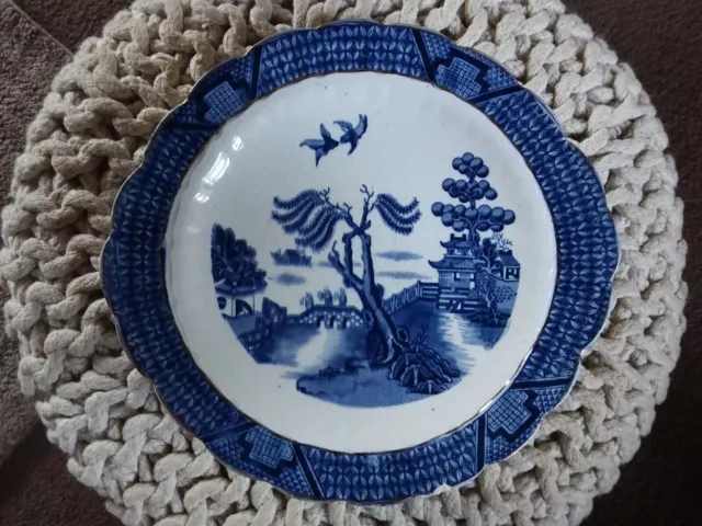 Vintage BOOTHS - REAL OLD WILLOW Plate - 27cm - Silicon China - ENGLAND