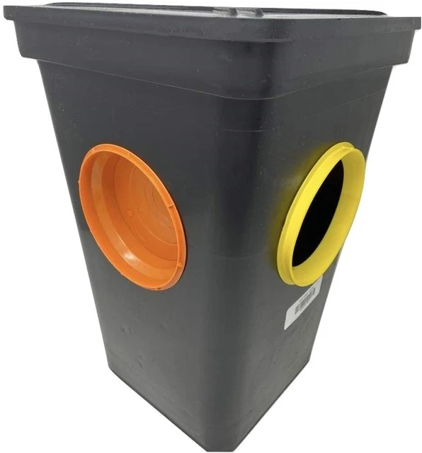 4-Hole Distribution Box with Fittings (For 4 Inch Pipe)
