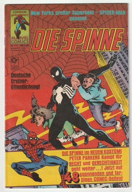 Amazing Spider-Man #252 - German Edition - 1984 - 1st app Black Suit - VF-