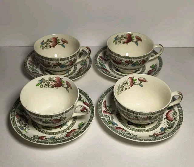 Tea Cup Indian Tree Johnson Bros England Johnson Vintage Ceramic