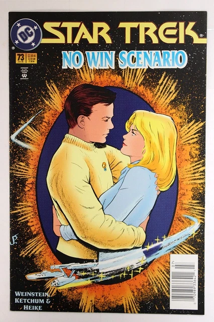 DC Comics STAR TREK No Win Scenario #73 Jul. 1995 Nice! LOOK!!