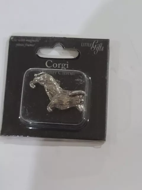 Little gifts corgi dog charm magnet nwt