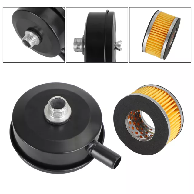 1x Air Compressor Silencer Muffler 20mm Intake Air Filter Air Pump Accessory USA