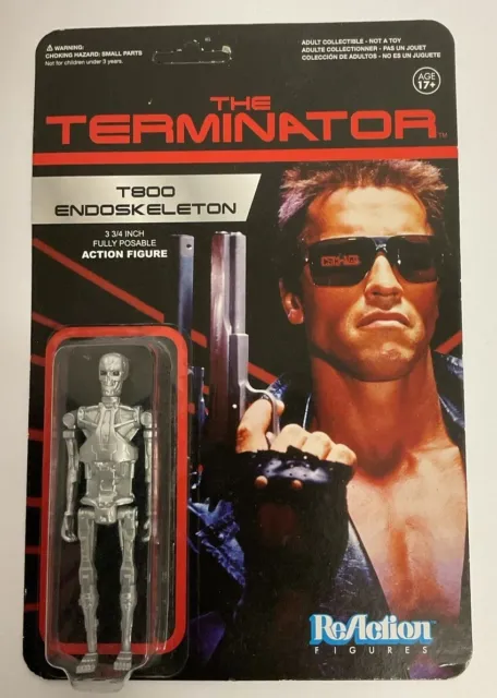 Funko ReAction Figure The Terminator T800 Endoskeleton