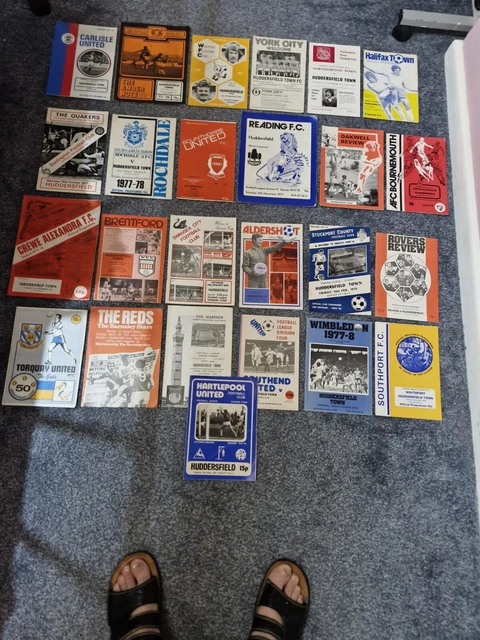 HUDDERSFIELD TOWN 19761977 FULL SEASON of AWAYS LEAGUE AND CUP £24.99